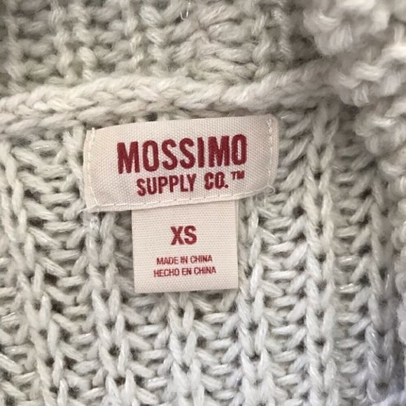 Mossimo cowl  neck sweater, long sleeves, raglan cut, oversized & loose fitting - Picture 3 of 4